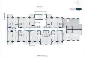 3-к квартира, вторичка, 59м2, 11/17 этаж