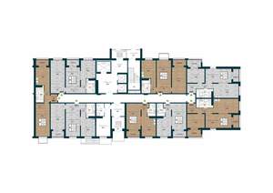 2-к квартира, вторичка, 62м2, 1/25 этаж