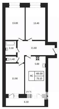 Фото квартиры на продажу (1)