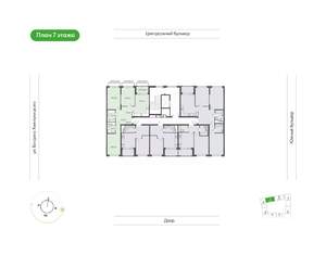 3-к квартира, вторичка, 71м2, 7/9 этаж