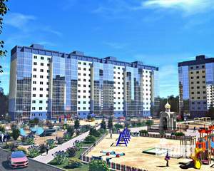 1-к квартира, строящийся дом, 48м2, 17/18 этаж