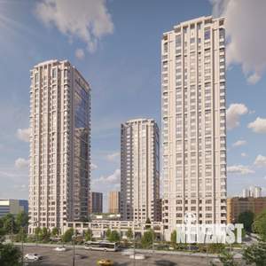 3-к квартира, строящийся дом, 87м2, 27/30 этаж