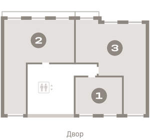 3-к квартира, вторичка, 83м2, 9/15 этаж