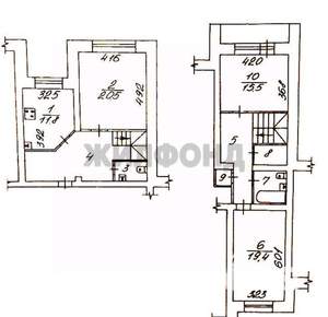 3-к квартира, вторичка, 107м2, 2/4 этаж
