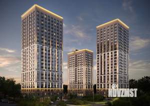 1-к квартира, вторичка, 34м2, 12/22 этаж