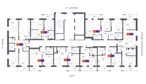 1-к квартира, вторичка, 40м2, 11/25 этаж