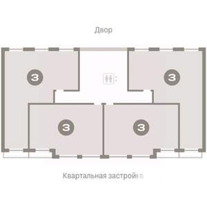 3-к квартира, вторичка, 82м2, 6/7 этаж