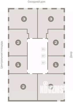 3-к квартира, вторичка, 88м2, 3/23 этаж