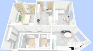 3-к квартира, вторичка, 65м2, 7/27 этаж
