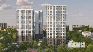 3-к квартира, строящийся дом, 69м2, 21/25 этаж