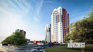 2-к квартира, строящийся дом, 37м2, 16/17 этаж