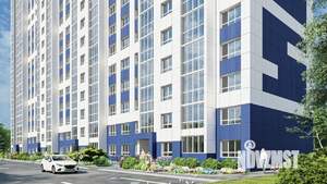 1-к квартира, строящийся дом, 29м2, 13/17 этаж