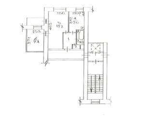 2-к квартира, вторичка, 43м2, 6/10 этаж