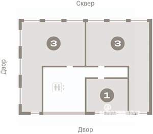 3-к квартира, вторичка, 87м2, 6/7 этаж