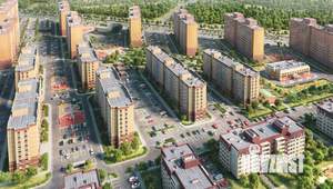 2-к квартира, строящийся дом, 51м2, 7/9 этаж