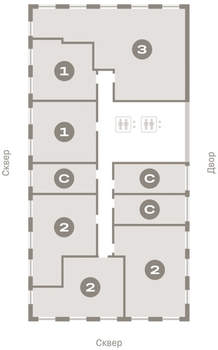 3-к квартира, вторичка, 112м2, 3/17 этаж