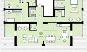 3-к квартира, сданный дом, 246м2, 10/10 этаж