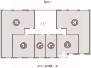 Студия квартира, вторичка, 22м2, 3/6 этаж