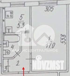 1-к квартира, вторичка, 30м2, 1/9 этаж