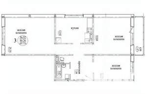 3-к квартира, вторичка, 87м2, 9/12 этаж