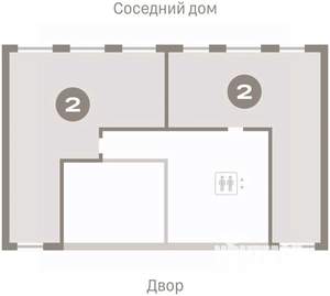 2-к квартира, вторичка, 82м2, 9/9 этаж