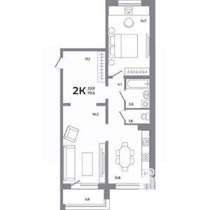 Фото квартиры на продажу (1)