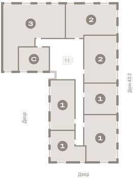 3-к квартира, вторичка, 127м2, 5/17 этаж