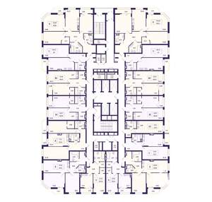 1-к квартира, вторичка, 46м2, 20/26 этаж