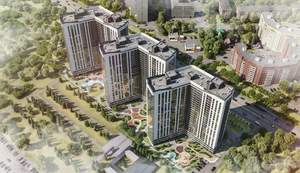 2-к квартира, вторичка, 64м2, 6/25 этаж