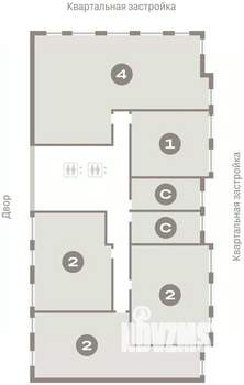 4-к квартира, вторичка, 148м2, 2/15 этаж