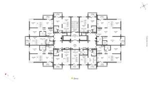 2-к квартира, вторичка, 37м2, 13/17 этаж