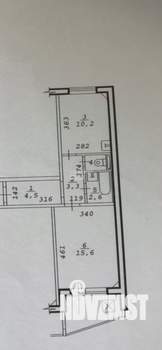 1-к квартира, вторичка, 40м2, 7/10 этаж