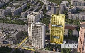 Студия квартира, строящийся дом, 20м2, 18/29 этаж