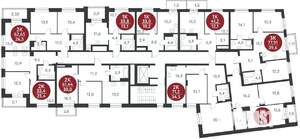 2-к квартира, вторичка, 70м2, 2/10 этаж