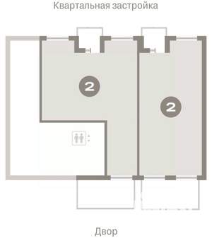 2-к квартира, вторичка, 107м2, 1/9 этаж
