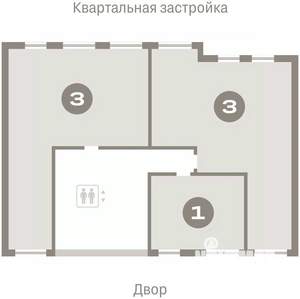 3-к квартира, вторичка, 91м2, 7/9 этаж