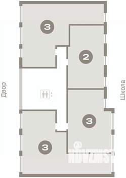 3-к квартира, вторичка, 128м2, 7/7 этаж