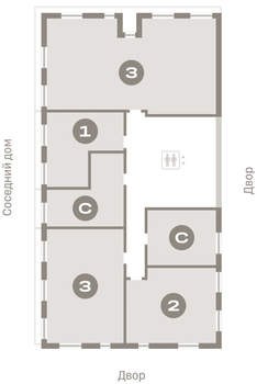 3-к квартира, вторичка, 128м2, 3/24 этаж