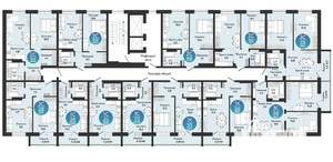 1-к квартира, вторичка, 39м2, 14/17 этаж