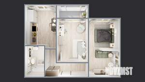 2-к квартира, вторичка, 59м2, 5/17 этаж