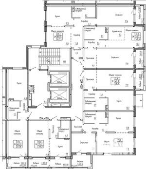 2-к квартира, вторичка, 62м2, 4/17 этаж