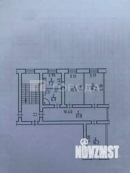 3-к квартира, вторичка, 85м2, 2/4 этаж