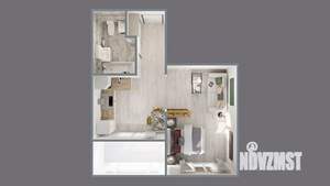 1-к квартира, вторичка, 34м2, 13/17 этаж