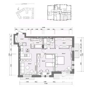 3-к квартира, вторичка, 100м2, 4/8 этаж