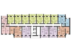 2-к квартира, вторичка, 45м2, 7/12 этаж