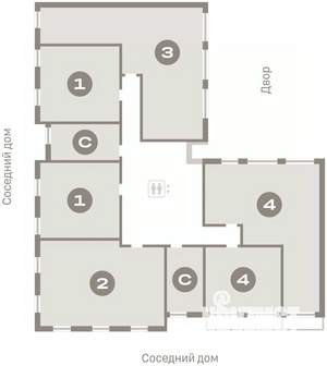 4-к квартира, вторичка, 141м2, 6/7 этаж