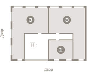 3-к квартира, вторичка, 89м2, 5/23 этаж