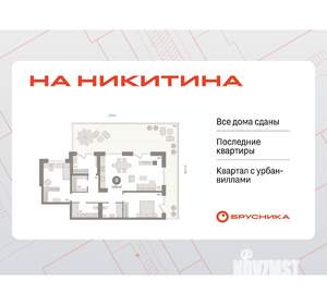 2-к квартира, сданный дом, 147м2, 2/9 этаж
