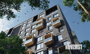 2-к квартира, строящийся дом, 46м2, 7/11 этаж