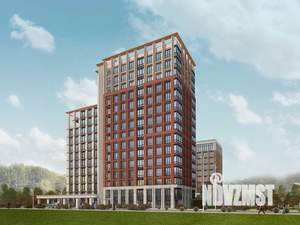 3-к квартира, строящийся дом, 48м2, 9/21 этаж
